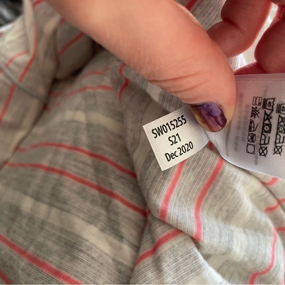 Smartwool Ash Heather Stripe Merino 150 Baselayer Long Sleeve Shirt EUC Size M - Picture 12 of 12